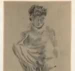 Fazzini, Pericle , Figura seduta