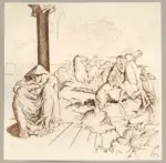 Fraschetti, Valerio , Illustrazione della poesia di Pascoli