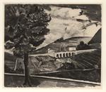 Funi, Achille , Paesaggio toscano -