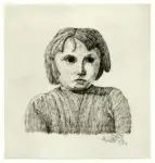 Gorni, Giuseppe , Ritratto di bambina