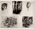 Guttuso, Renato , Vari schizzi