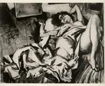 Guttuso, Renato , Donna sdraiata