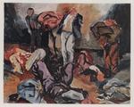 Guttuso, Renato , Ragazza in bicicletta