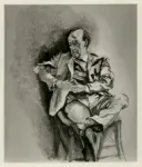 Guttuso, Renato , Cesto con attrezzi