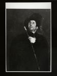 Anonimo , Mancini, Antonio - sec. XIX/ XX - Uomo con il mantello nero