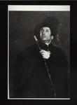 Anonimo , Mancini, Antonio - sec. XIX/ XX - Uomo con il mantello nero