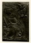Maraini, Antonio , targhetta in bronzo (bozzetto per gli Evangelisti della Cappella De Ferrari -Staglieno) -