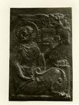 Giacomelli , Maraini, Antonio - sec. XX - Bozzetto per gli evangelisti della Cappella De Ferrari - Targhetta in bronzo