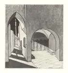 Marchi, Virgilio , Scena per il balletto "La fantasmina"" -