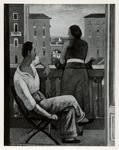Marussig, Piero , Figure al balcone -