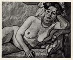 Marussig, Piero , Nudo sdraiato