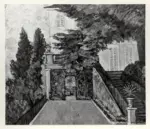 Marussig, Piero , Ingresso nella villa