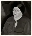 Melli, Roberto , Busto della moglie in rosso