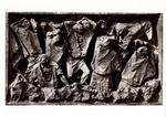 Minguzzi, Luciano , Il popolo e i nobili si offrono per lavori manuali nelle fondazioni - Formella della V porta del Duomo di Milano
