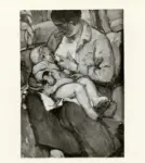 Moggioli, Umberto , Maternit&agrave; - Studio per il quadro "Primavera"