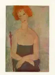 Modigliani, Amedeo , The Redhead with a gem