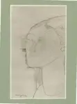 Modigliani, Amedeo , Beatrice Hastings. Figura (Testa)