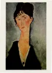 Modigliani, Amedeo , Portrait de jeune fille