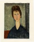 Modigliani, Amedeo , Ragazza con la frangetta