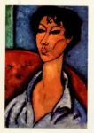 Modigliani, Amedeo , Ritratto di ragazza