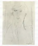Modigliani, Amedeo , Autoritratto