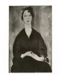 Modigliani, Amedeo , Damenbildnis