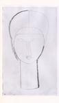 Modigliani, Amedeo , Tete de caryatide