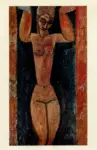 Modigliani, Amedeo , Cariatide