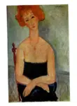 Modigliani, Amedeo , La Rousse au Pendentif
