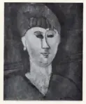 Modigliani, Amedeo , La fille rouge