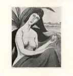 Modigliani, Amedeo , Ritratto di donna con la mela