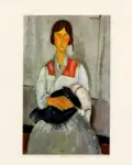 Modigliani, Amedeo , Gipsy woman with baby
