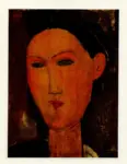 Modigliani, Amedeo , Testa di donna