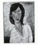 Modigliani, Amedeo , Portrait of a young woman