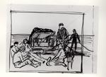 Mucchi, Gabriele , Uomini al mare