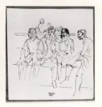 Mucchi, Gabriele , Studenti in assemblea