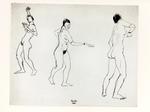 Mucchi, Gabriele , Danzatrice in tre pose