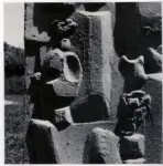 Nivola, Costantino , Dettaglio di una parete