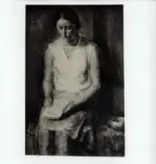 Nizzoli, Marcello , Figura che legge -