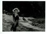 Nomellini, Plinio , Donna in riva al mare