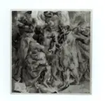 Anonimo , Notte, Emilio - sec. XX - La distribuzione del pane