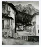 Oppi, Ubaldo , Paesaggio di montagna