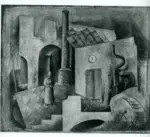 Anonimo , Paresce, Renato - sec. XX - L'orologio