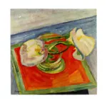 Penagini, Siro , Fiori su tavola "calle"