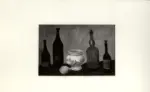 Peyron, Guido , Vaso con limone e bottiglie