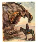 Pirandello, Fausto , Uomo a cavallo