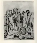 Pirandello, Fausto , Bagnanti