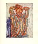 Pirandello, Fausto , Man with Striped Pyjama Jacket