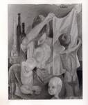 Pozzati, Severo , Composizione con quattro figure