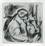 Pozzati, Severo , Ritratto di donna